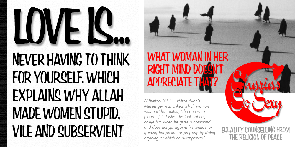 Love Is: Sharia's So Sexy #noshariahere